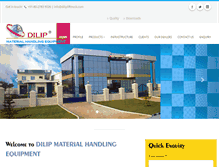 Tablet Screenshot of diliplifttruck.com